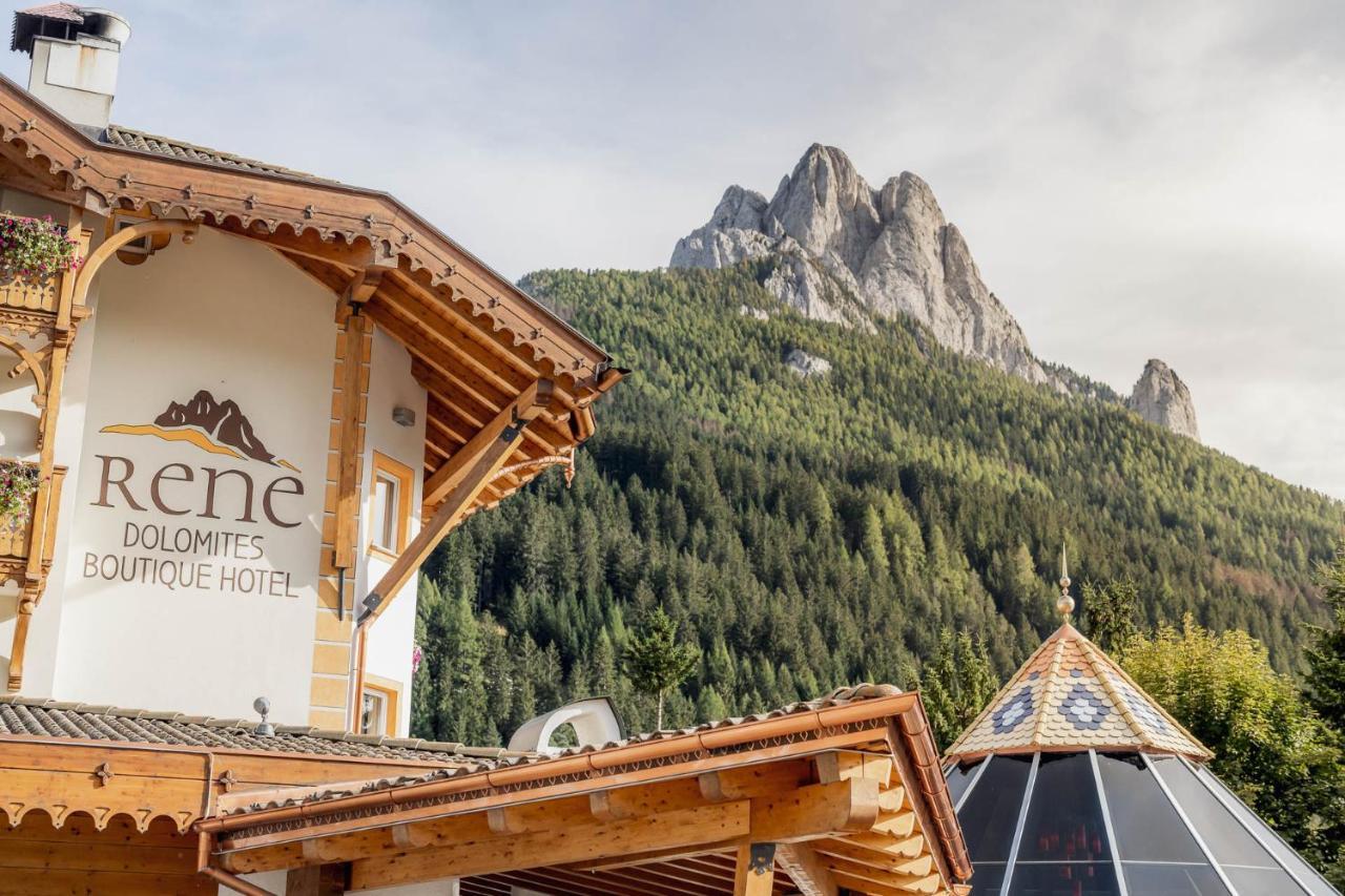 פוצה די פאסה Rene Dolomites Boutique Hotel מראה חיצוני תמונה