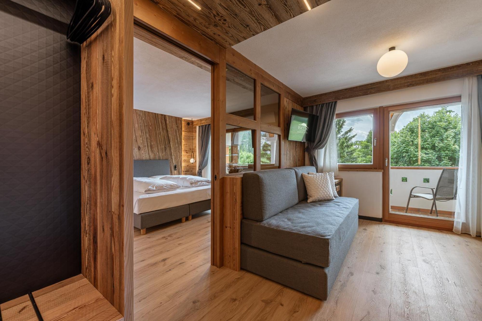פוצה די פאסה Rene Dolomites Boutique Hotel מראה חיצוני תמונה
