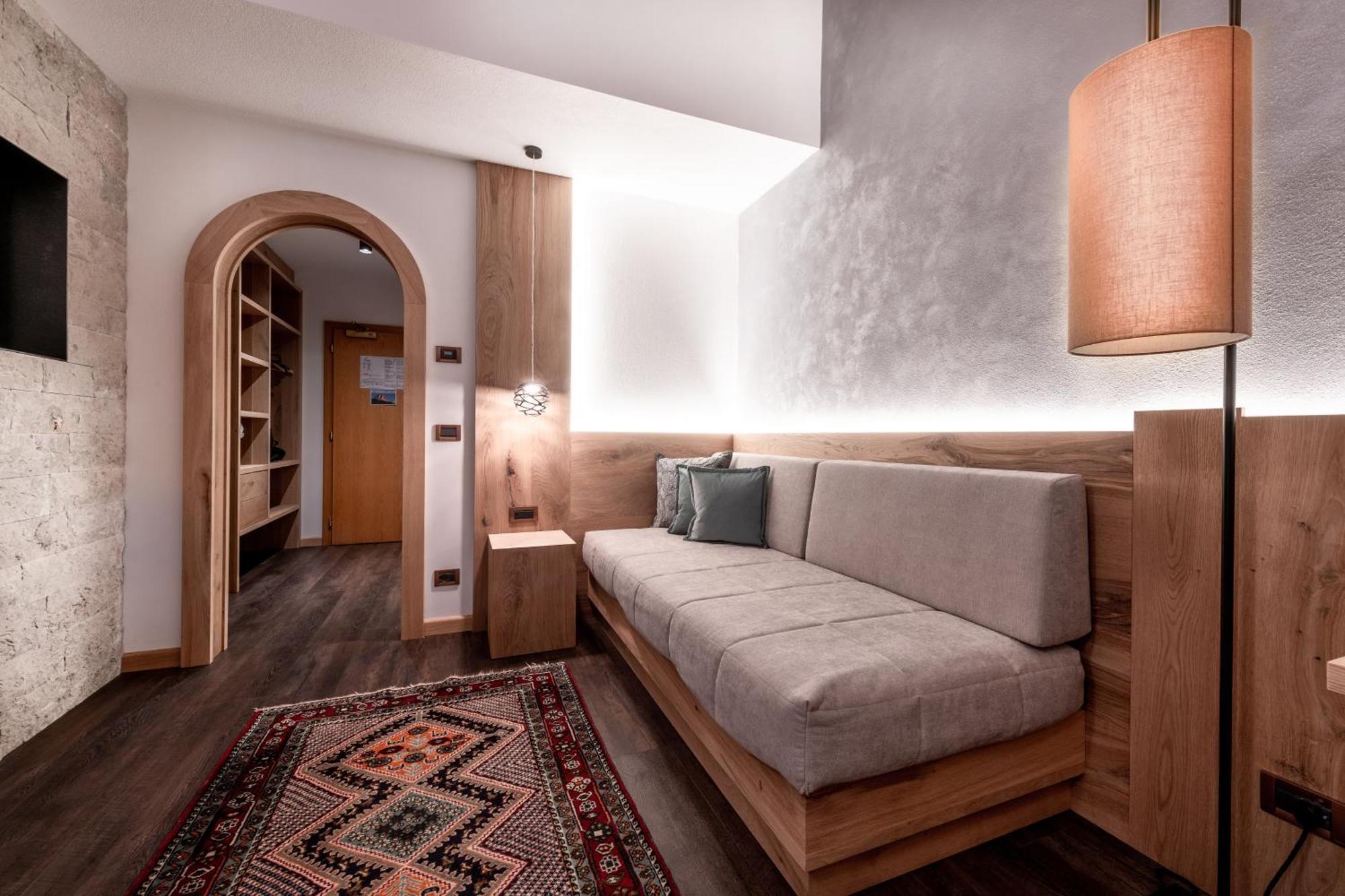 פוצה די פאסה Rene Dolomites Boutique Hotel חדר תמונה