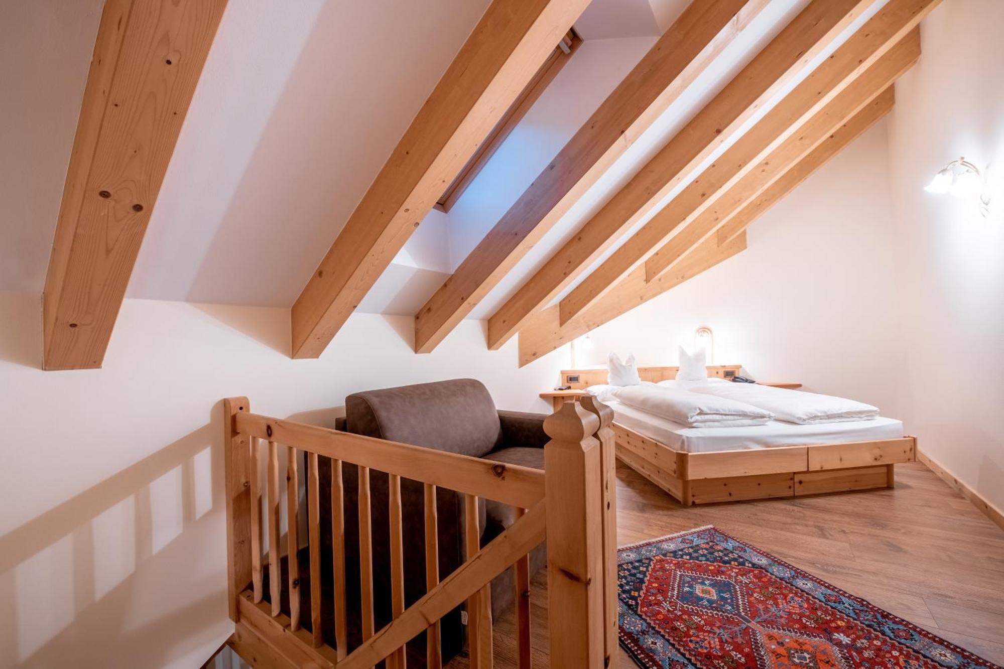 פוצה די פאסה Rene Dolomites Boutique Hotel חדר תמונה